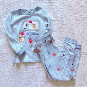 Cotton on kids X Bluey pajama matching set